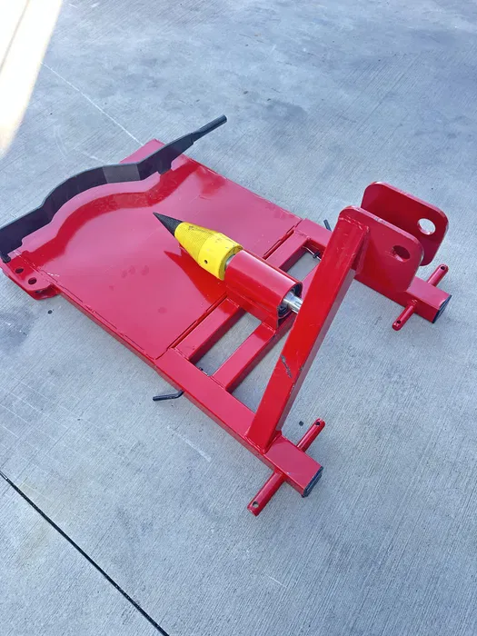 Despicator lemne cu con actionat priza tractor, crapator spargator bustean 2