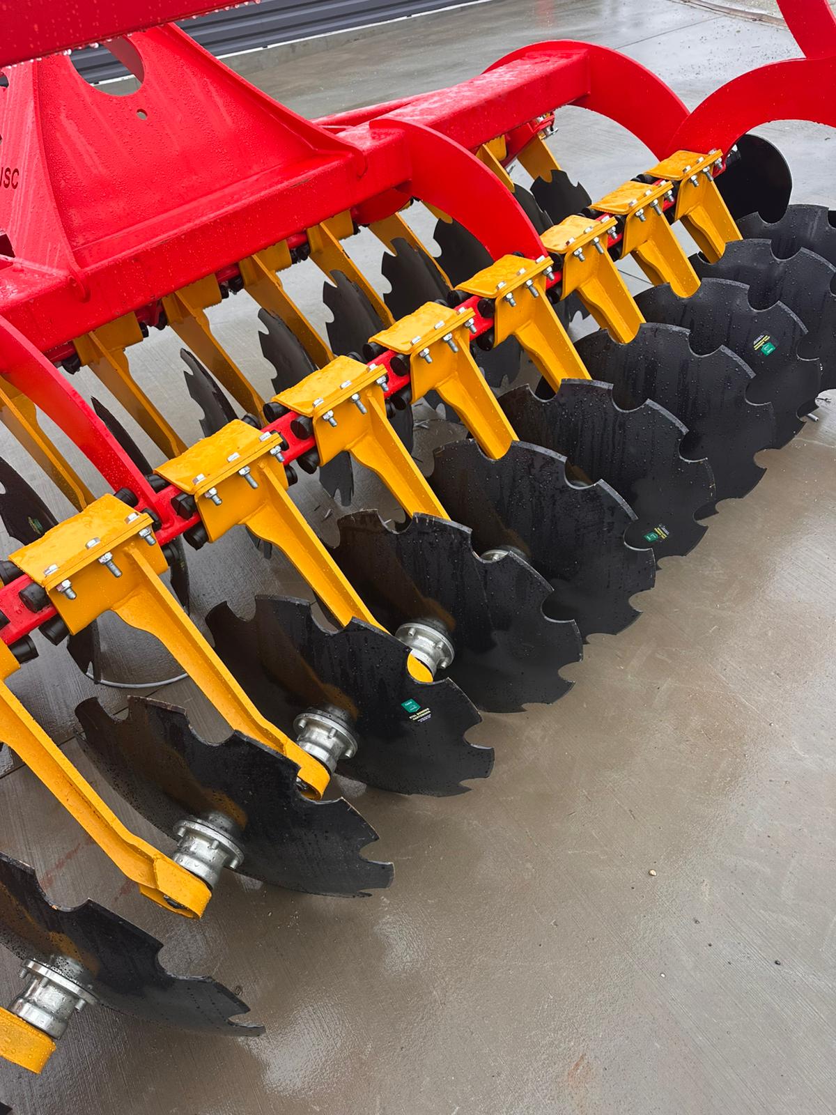 JUNIOR Teradisc 3m coarda zimtata talere 510mm grapa cu disc - imagine 4