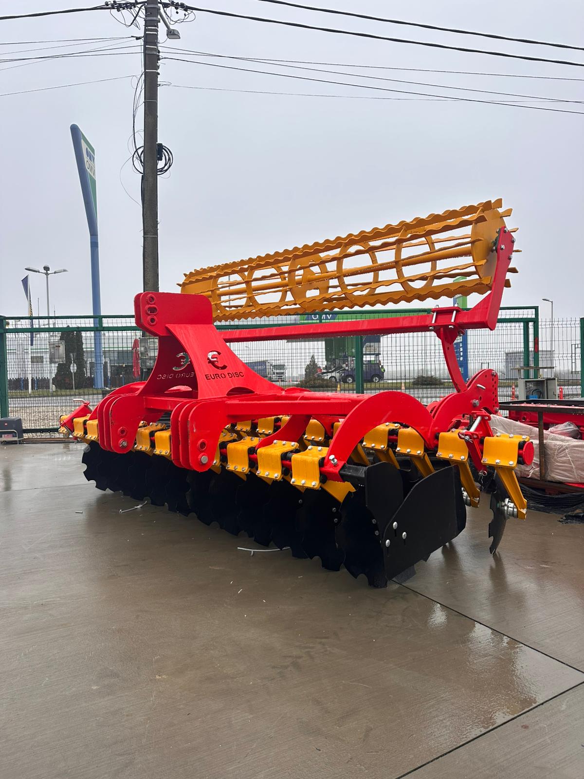 JUNIOR Teradisc 3m coarda zimtata talere 510mm grapa cu disc - imagine 5