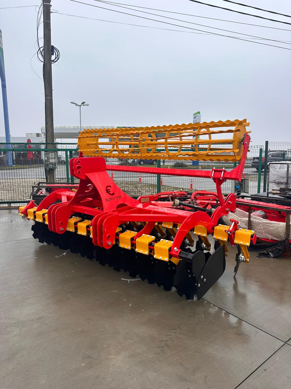 JUNIOR Teradisc 3m coarda zimtata talere 510mm grapa cu disc - imagine 7