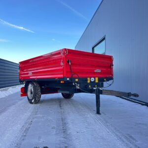 Remorca agricola 4 tone basculare hidraulica spate 4