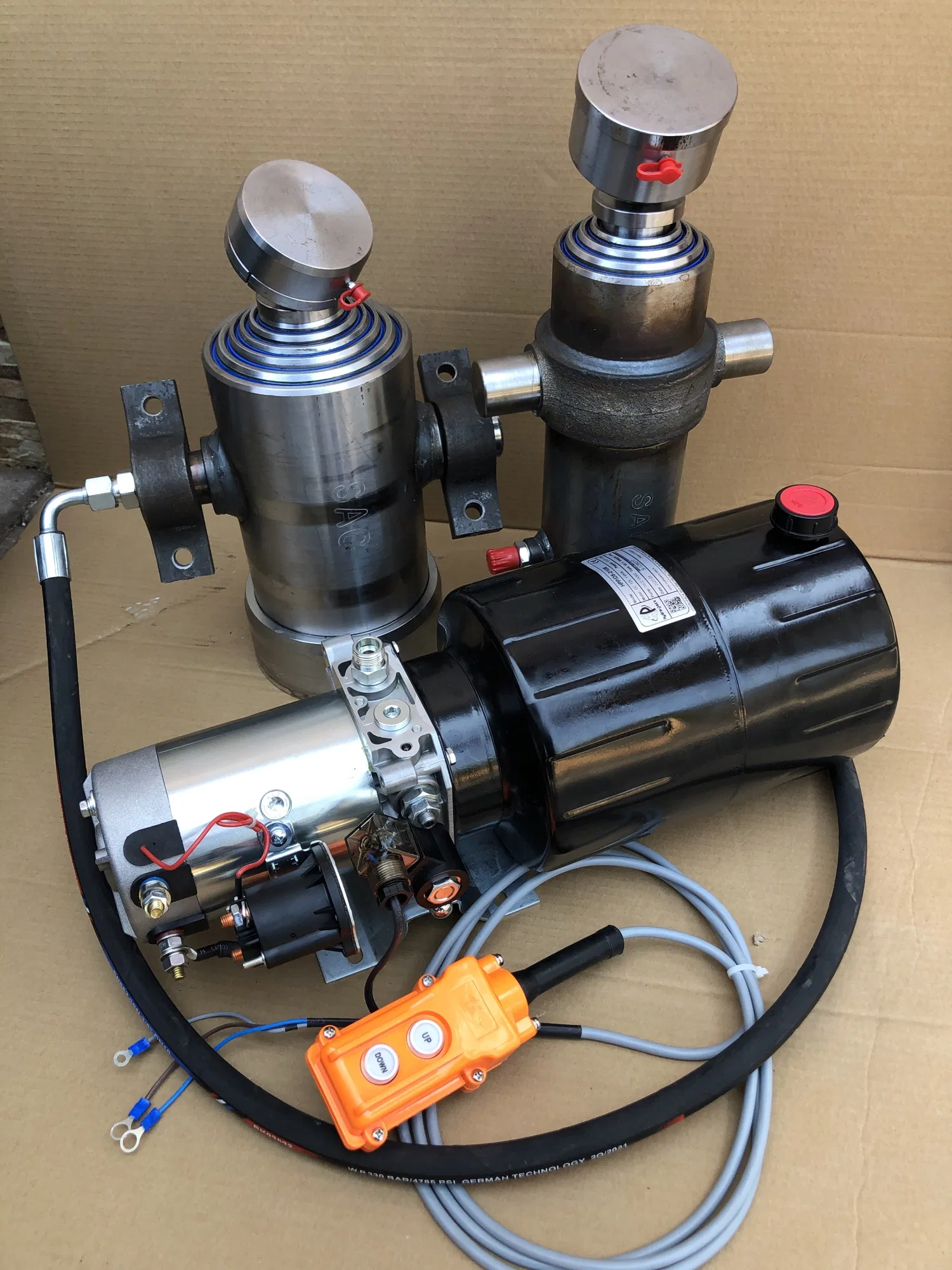 Kit complet basculare 5T 4 segmente 5 tone 4 trepte