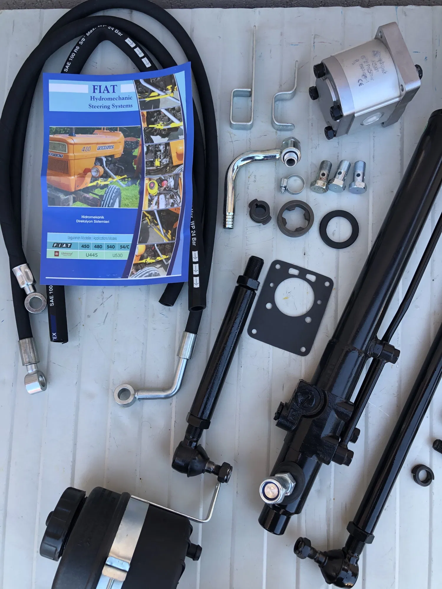 Kit complet servodirectie tractor UTB U-445 FIAT 1