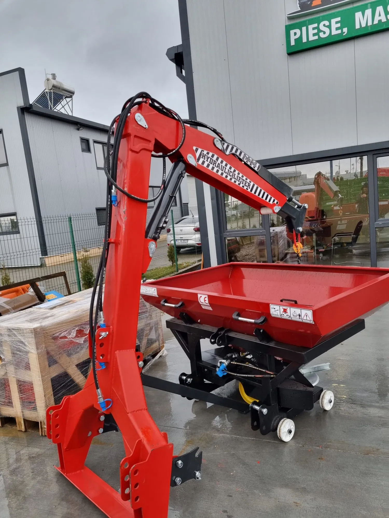 Macara girafa 1200KG macara saci 4