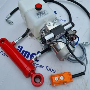 Pompa basculare dublu circuit pentru remorca, nacela, lift, rampa 1