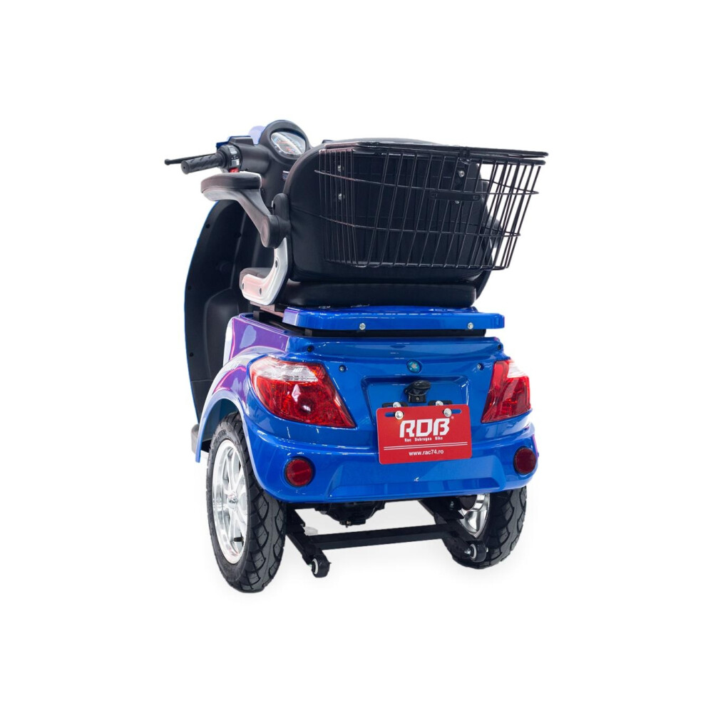 Tricicletă electrică RDB C-klass2, 800 W frână față disc, model nou 2022, 25 kmh 5