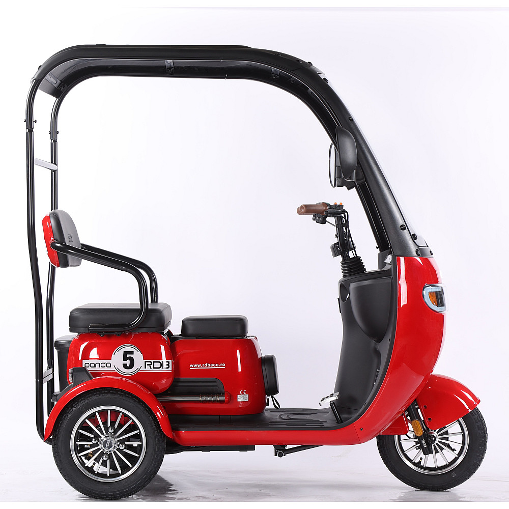 Triciclu electric RDB Panda 5 650W – fara permis, autonomie 67 km