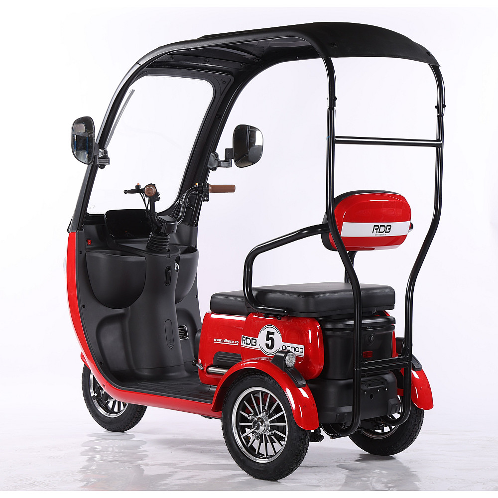 Triciclu electric RDB Panda 5 650W – fara permis, autonomie 67 km