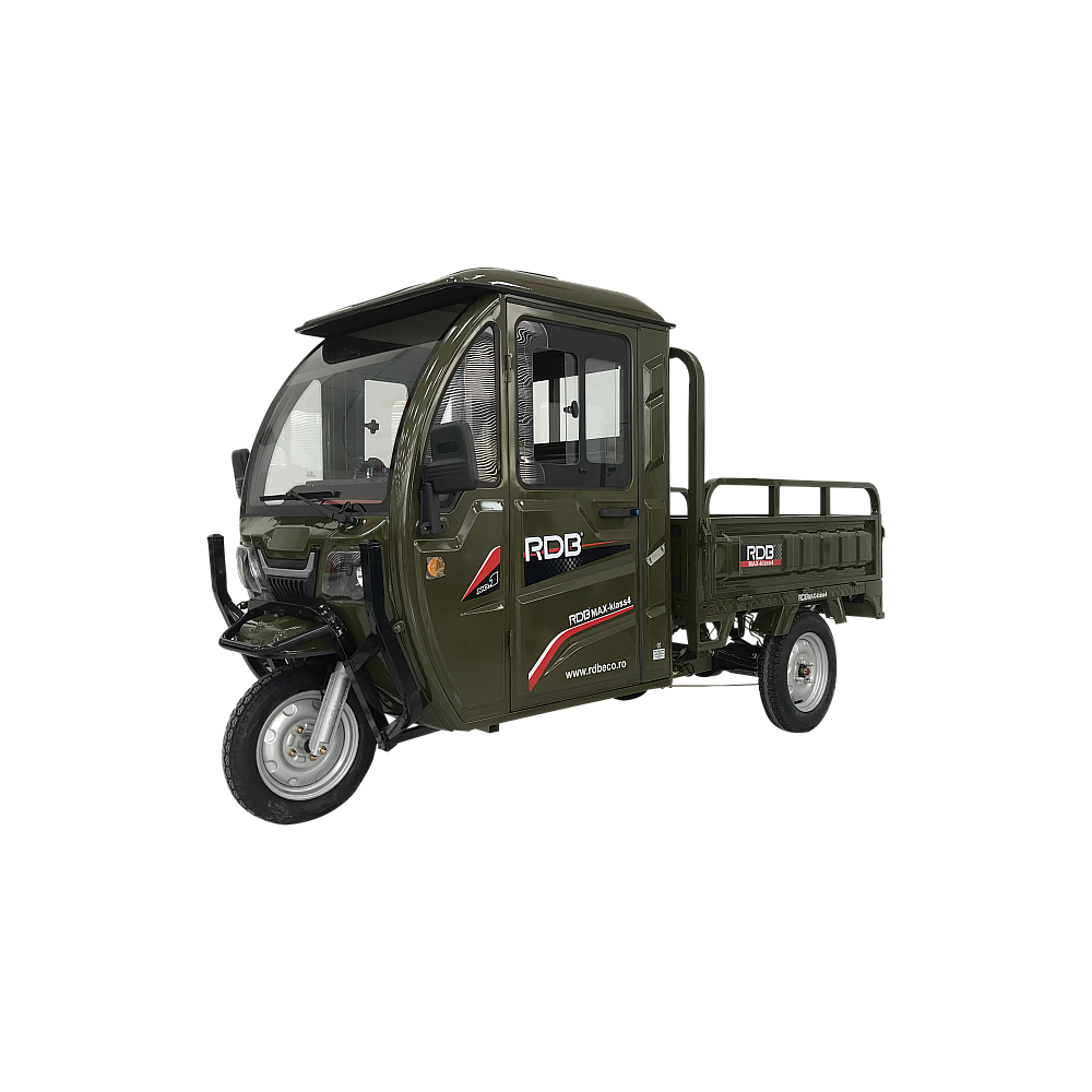 Triciclu electric, RDB MAX-Klass4, acoperis inchis, fara permis, 72V 32Ah, 4000W, 25km/h