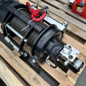 Troliu hidraulic 12T cu cablu otel pentru TAF forestier, auto, dube, jeep 12 tone 4